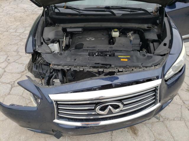 5N1AL0MN0FC547144 - 2015 INFINITI QX60 BLUE photo 12