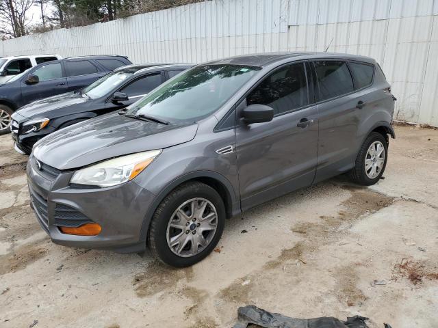 1FMCU0F74EUC03863 - 2014 FORD ESCAPE S GRAY photo 1