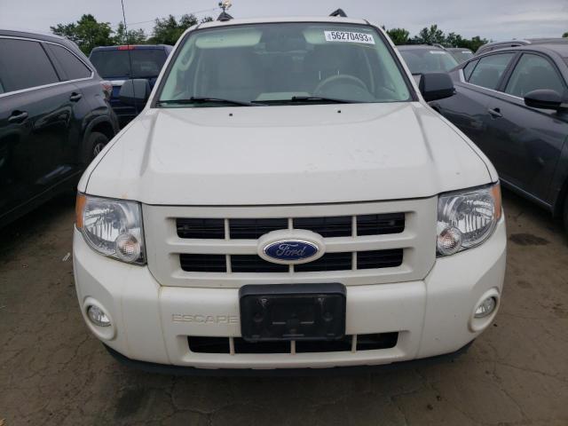 1FMCU5K3XBKB88115 - 2011 FORD ESCAPE HYBRID WHITE photo 5