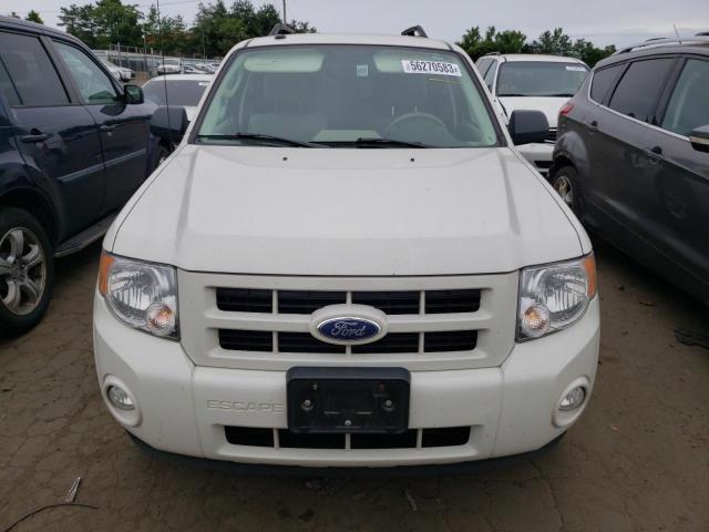 1FMCU5K32BKA90535 - 2011 FORD ESCAPE HYBRID WHITE photo 5