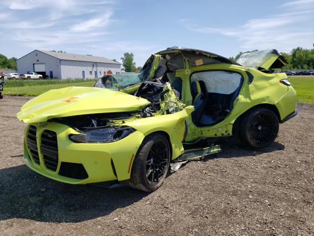 WBS43AY00PFN31959 - 2023 BMW M3 COMPETITION GREEN photo 1