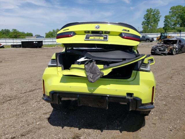 WBS43AY00PFN31959 - 2023 BMW M3 COMPETITION GREEN photo 6