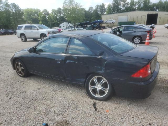 1HGEM21175L014272 - 2005 HONDA CIVIC DX VP შავი ფოტო 2