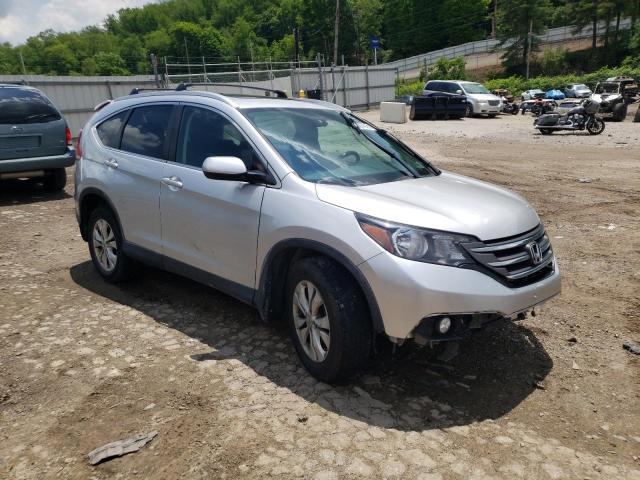 2HKRM4H70DH658804 - 2013 HONDA CR-V EXL SILVER photo 4