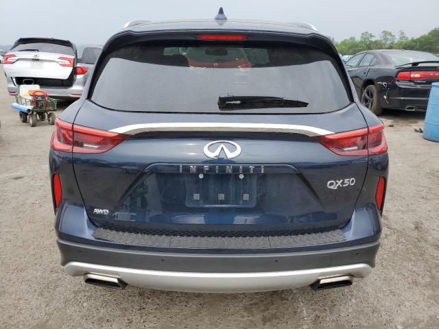 3PCAJ5M39KF123979 - 2019 INFINITI QX50 ESSENTIAL BLUE photo 6