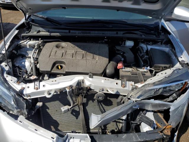 2T1BURHE4KC167536 - 2019 TOYOTA COROLLA L 银色 照片 11