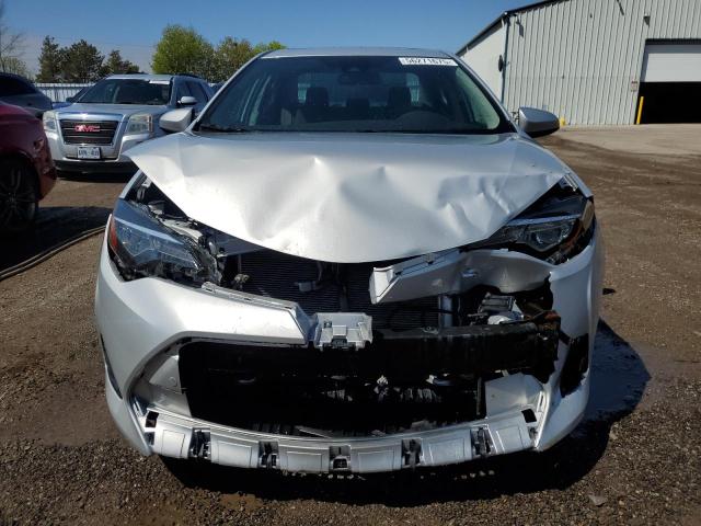 2T1BURHE4KC167536 - 2019 TOYOTA COROLLA L 银色 照片 5