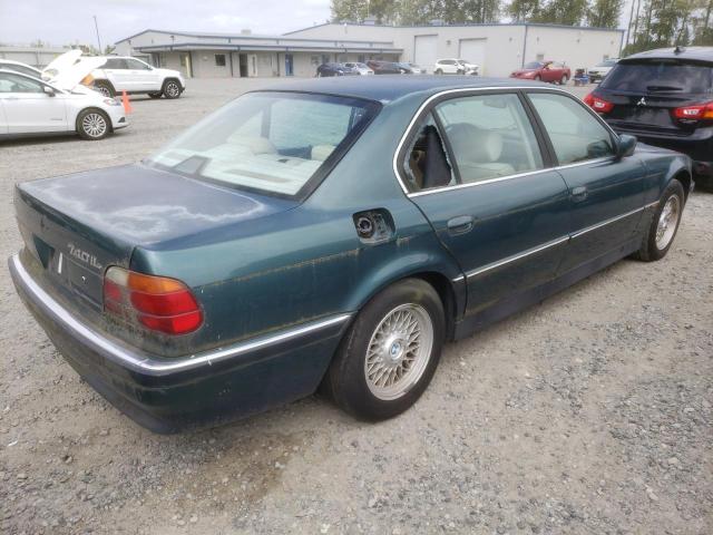 WBAGJ8321TDL35219 - 1996 BMW 740 IL GREEN photo 3