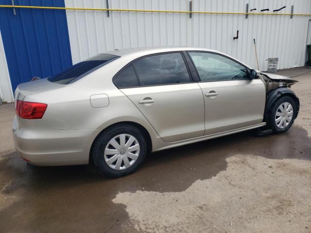 3VW2K7AJ2EM276362 - 2014 VOLKSWAGEN JETTA BASE بيج صورة 3