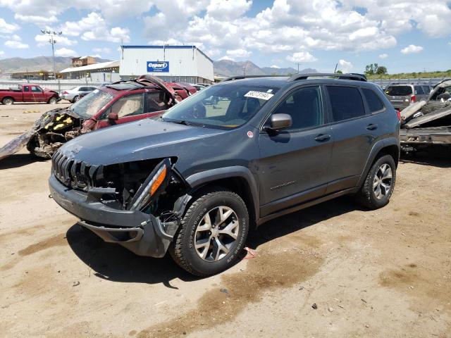 1C4PJMBX4JD578190 - 2018 JEEP CHEROKEE TRAILHAWK GRAY photo 1