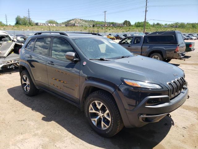 1C4PJMBX4JD578190 - 2018 JEEP CHEROKEE TRAILHAWK GRAY photo 4
