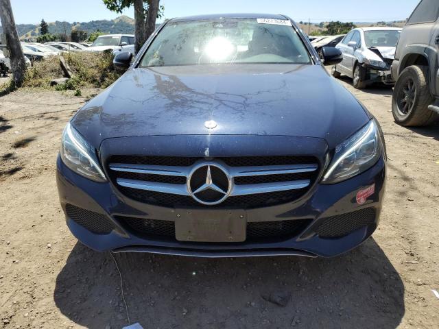 55SWF4HB8GU152012 - 2016 MERCEDES-BENZ C 350E BLUE photo 5