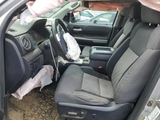 5TFUM5F16GX066315 - 2016 TOYOTA TUNDRA DOUBLE CAB SR/SR5 SILVER photo 7