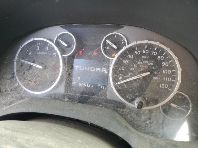 5TFUM5F16GX066315 - 2016 TOYOTA TUNDRA DOUBLE CAB SR/SR5 SILVER photo 9