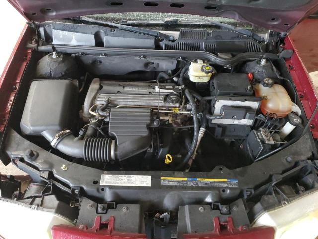 1G8AK52F84Z161558 - 2004 SATURN ION LEVEL 3 BURGUNDY photo 11