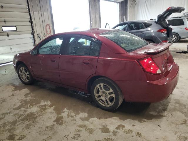 1G8AK52F84Z161558 - 2004 SATURN ION LEVEL 3 BURGUNDY photo 2
