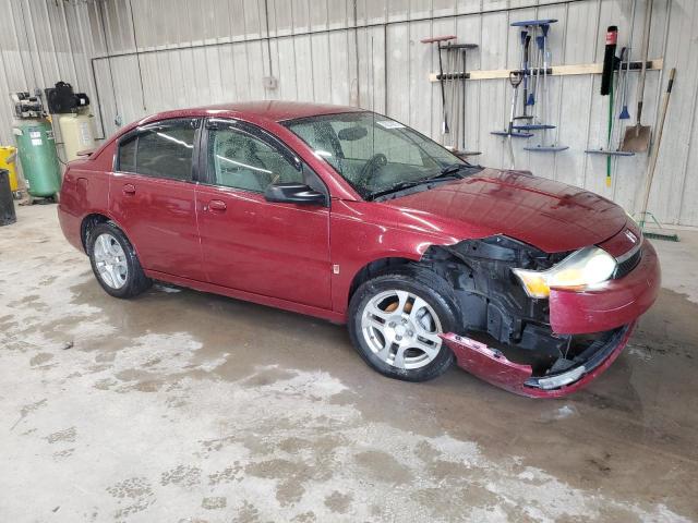 1G8AK52F84Z161558 - 2004 SATURN ION LEVEL 3 BURGUNDY photo 4