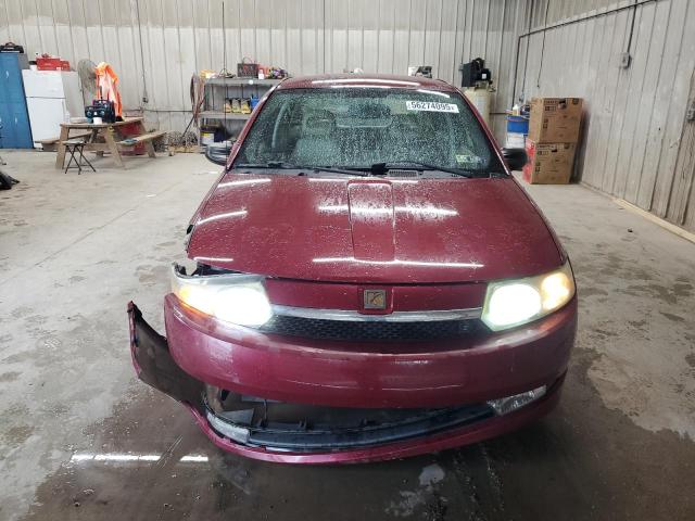 1G8AK52F84Z161558 - 2004 SATURN ION LEVEL 3 BURGUNDY photo 5