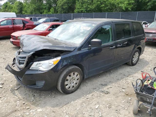 2C4RVAAG1CR240520 - 2012 VOLKSWAGEN ROUTAN S BLUE photo 1