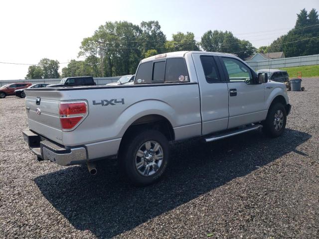 1FTEX1EM2BFD07334 - 2011 FORD F-150 SUPER CAB SILVER photo 3