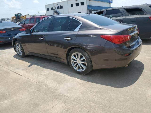 JN1BV7AR4EM687972 - 2014 INFINITI Q50 BASE BROWN photo 1