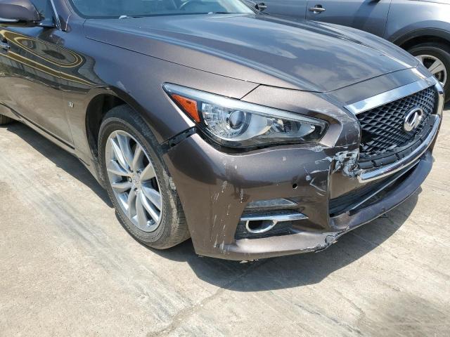 JN1BV7AR4EM687972 - 2014 INFINITI Q50 BASE BROWN photo 13