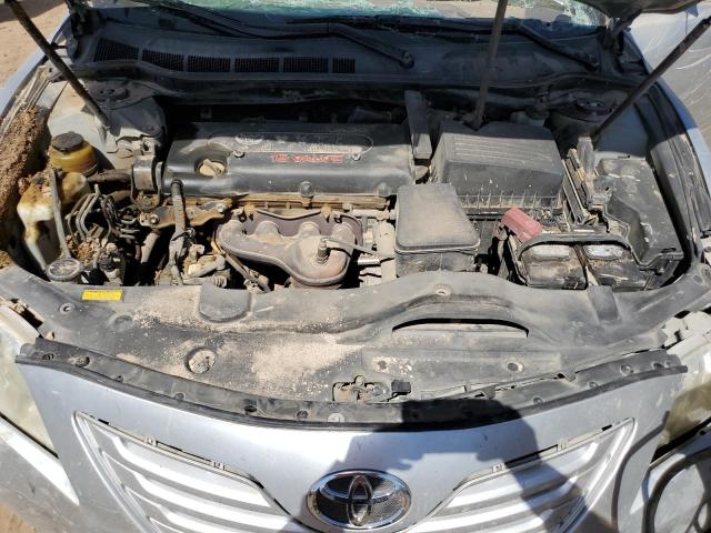 4T1BE46KX7U669840 - 2007 TOYOTA CAMRY CE GRAY photo 11