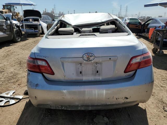 4T1BE46KX7U669840 - 2007 TOYOTA CAMRY CE GRAY photo 6