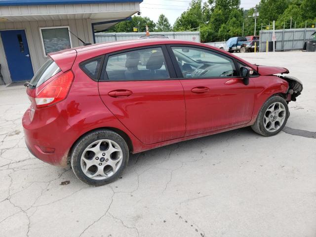 3FADP4FJ9BM137710 - 2011 FORD FIESTA SES RED photo 3