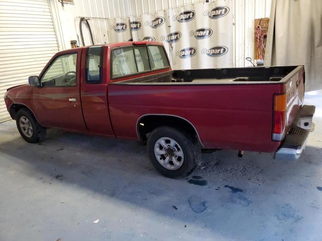 1N6SD16S2VC301853 - 1997 NISSAN TRUCK KING CAB SE RED photo 2