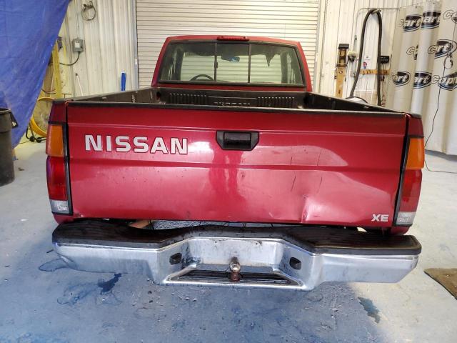 1N6SD16S2VC301853 - 1997 NISSAN TRUCK KING CAB SE RED photo 6