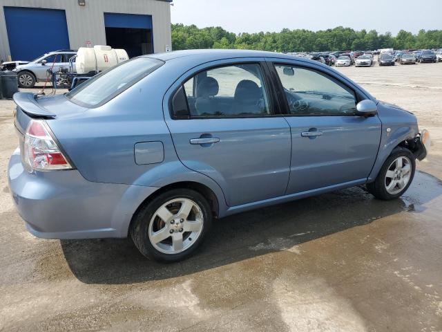 KL1TG56627B119045 - 2007 CHEVROLET AVEO LT BLUE photo 3