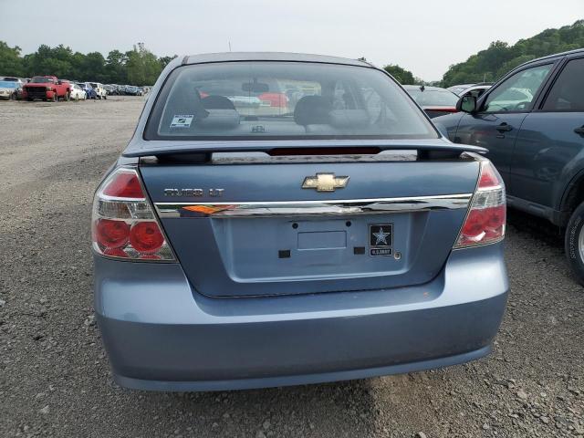 KL1TG56627B119045 - 2007 CHEVROLET AVEO LT BLUE photo 6