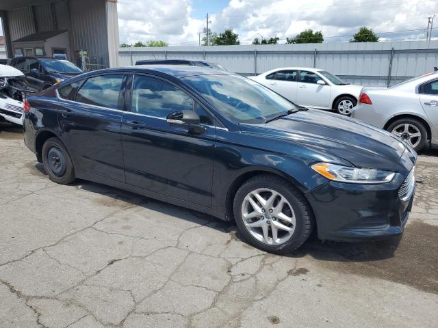 3FA6P0H74ER127256 - 2014 FORD FUSION SE BLACK photo 4