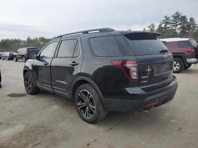 1FM5K8GT6FGB54318 - 2015 FORD EXPLORER SPORT BLACK photo 2