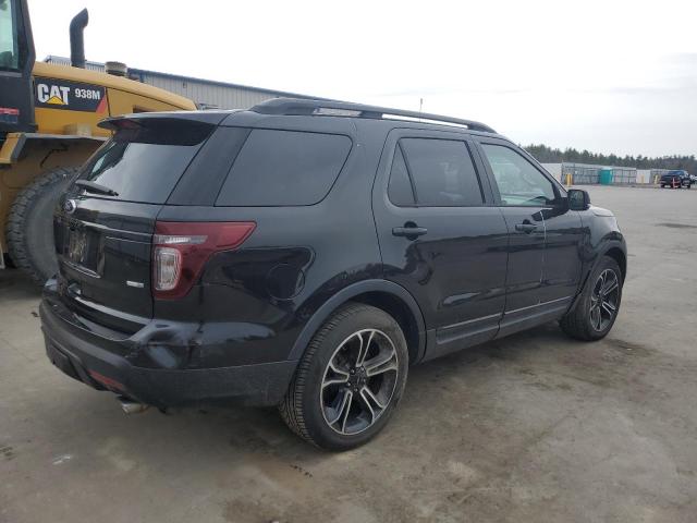 1FM5K8GT6FGB54318 - 2015 FORD EXPLORER SPORT BLACK photo 3
