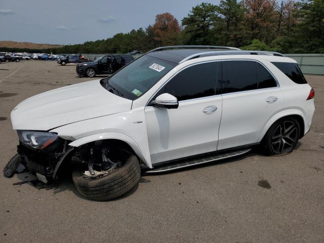 4JGFB6BB7NA599773 - 2022 MERCEDES-BENZ GLE AMG 53 4MATIC WHITE photo 1