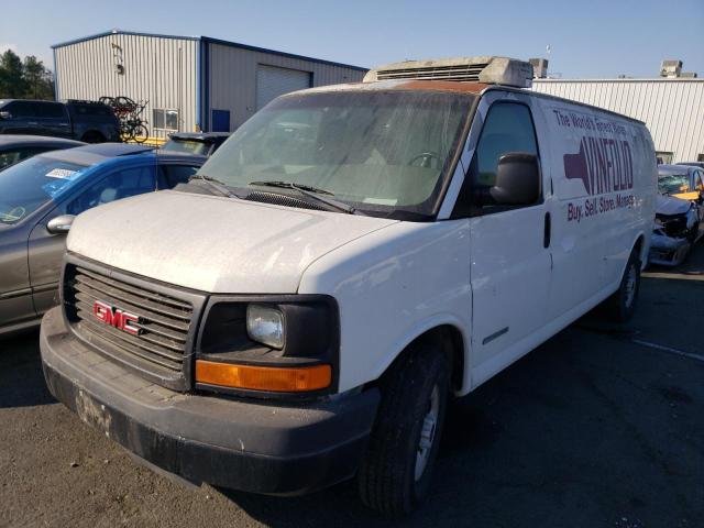 1GTHG39U941176499 - 2004 GMC SAVANA G3500 WHITE photo 2