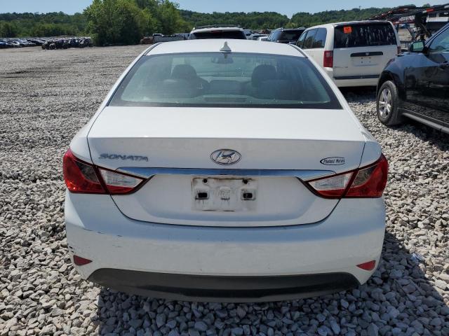 5NPEB4AC5EH869820 - 2014 HYUNDAI SONATA GLS WHITE photo 6