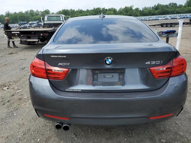 WBA4F9C37HG812938 - 2017 BMW 430XI GRAN COUPE GRAY photo 6