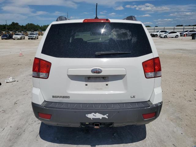 KNDJJ741595038112 - 2009 KIA BORREGO LX WHITE photo 6