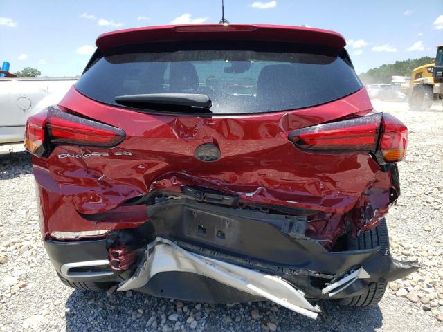 KL4MMDS20LB114742 - 2020 BUICK ENCORE GX SELECT RED photo 6