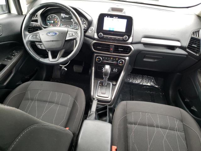 MAJ3S2GE0KC263391 - 2019 FORD ECOSPORT SE WHITE photo 8