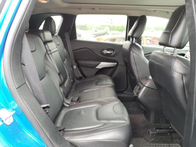 1C4PJMBS7HW628485 - 2017 JEEP CHEROKEE TRAILHAWK BLUE photo 11