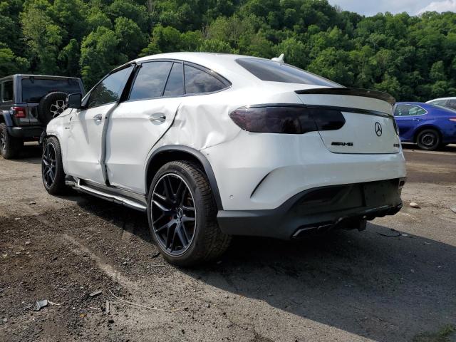 4JGED7FB0KA131191 - 2019 MERCEDES-BENZ GLE COUPE 63 AMG-S WHITE photo 2