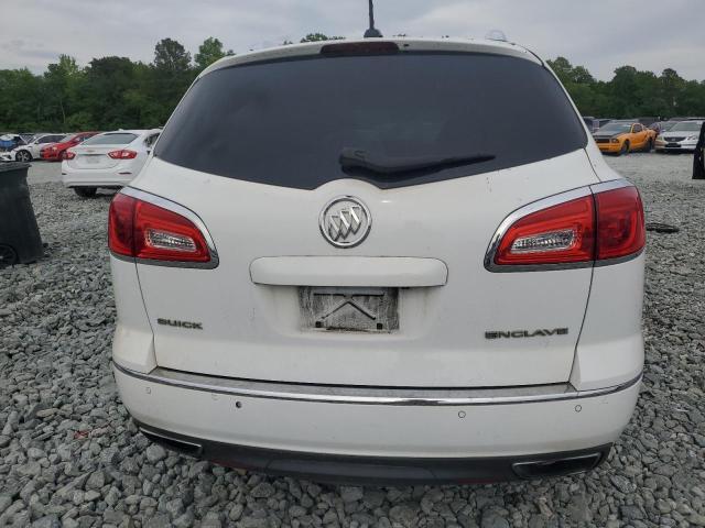 5GAKRBKD5GJ310905 - 2016 BUICK ENCLAVE WHITE photo 6