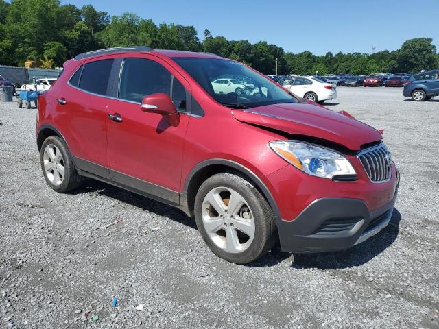 KL4CJASB7FB221648 - 2015 BUICK ENCORE RED photo 4