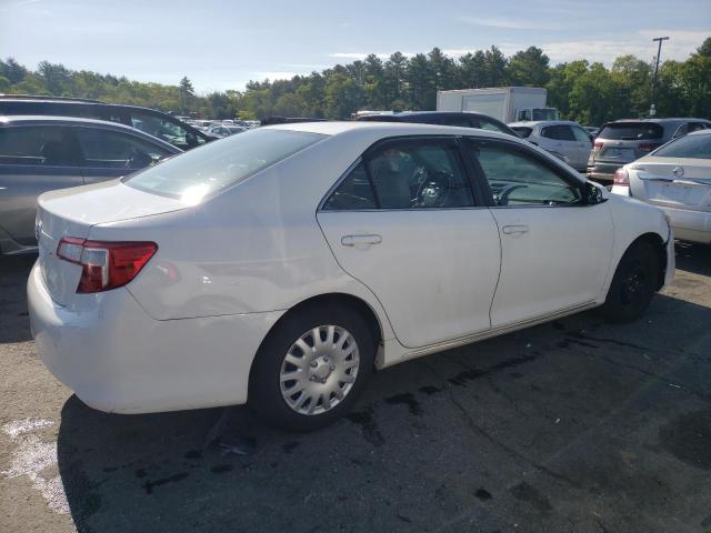 4T4BF1FK6ER366729 - 2014 TOYOTA CAMRY L WHITE photo 3