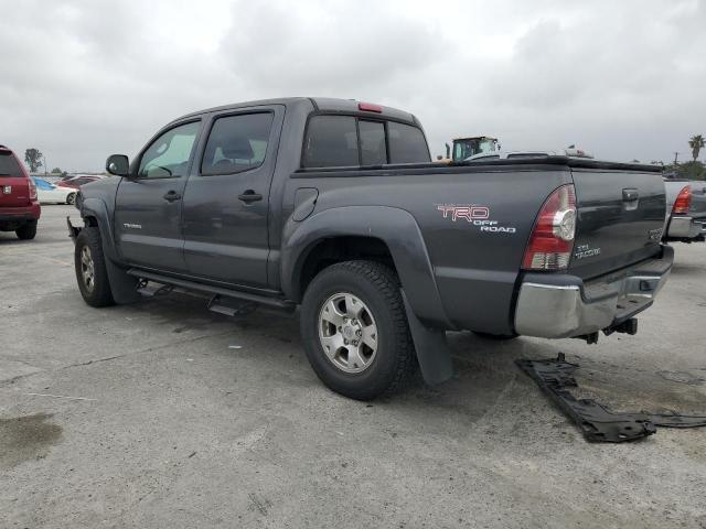 3TMJU4GN9AM096663 - 2010 TOYOTA TACOMA DOUBLE CAB PRERUNNER GRAY photo 2