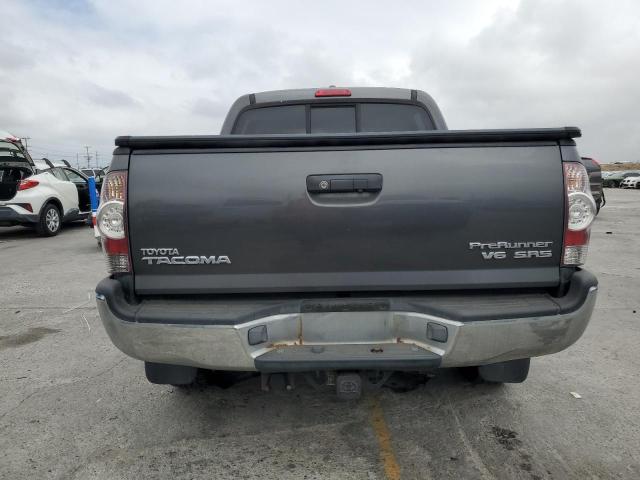 3TMJU4GN9AM096663 - 2010 TOYOTA TACOMA DOUBLE CAB PRERUNNER GRAY photo 6